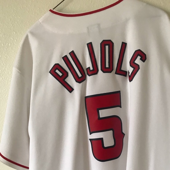 Replica Albert Pujols Jersey - ANGELS - Majestic. - Picture 1 of 4